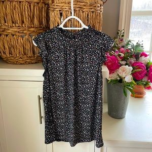 Loft floral sleeveless top.
